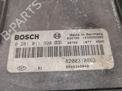 Engine control unit (ECU) RENAULT MEGANE II (BM0/1_, CM0/1_) | BP28998088M57