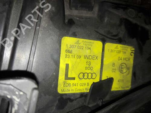 Left headlight AUDI A4 B5 (8D2) 2.5 TDI quattro | BP28982538C28 