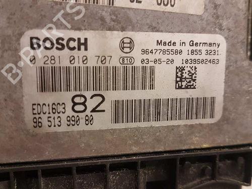 Engine control unit (ECU) PEUGEOT 206 Hatchback (2A/C) 1.4 HDi eco 70 | BP28990293M57 