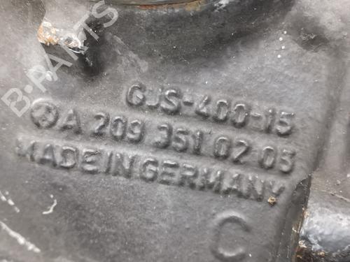 Rear differential MERCEDES-BENZ C-CLASS (W204) C 200 CDI (204.001) | BP28995907M24 - Image 5