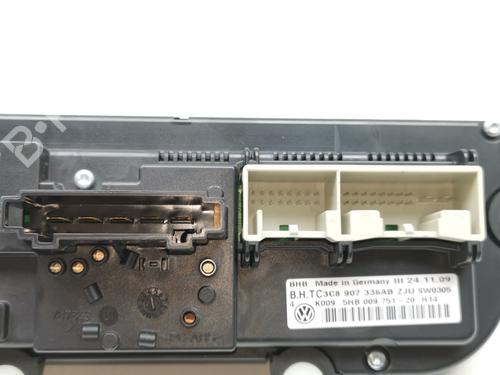 Climate control VW GOLF VI (5K1) | BP31887965I5