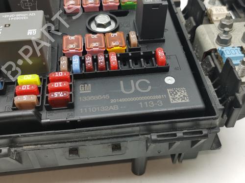 Fuse box OPEL ASTRA J Sports Tourer (P10)  | BP28989486E1 