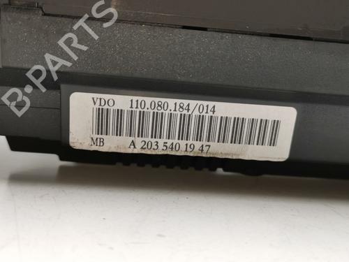 Instrument cluster MERCEDES-BENZ C-CLASS Coupe (CL203) C 220 CDI (203.706) | BP28993364C47 