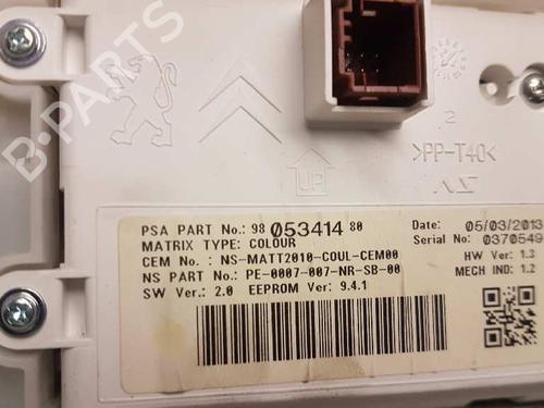 Instrument cluster PEUGEOT 2008 I (CU_)  | BP28991476C47 
