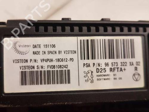 Climate control PEUGEOT 407 Coupe (6C_) 2.7 HDi | BP28985660I5 