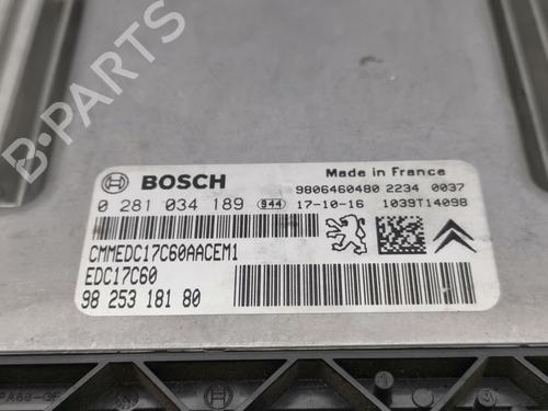 Motorstyringsenhet CITROËN BERLINGO MULTISPACE (B9) 1.6 BlueHDi 100 | BP28996247M57 