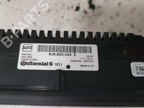 Climate control SEAT IBIZA IV SC (6J1, 6P5)  | BP28986491I5 