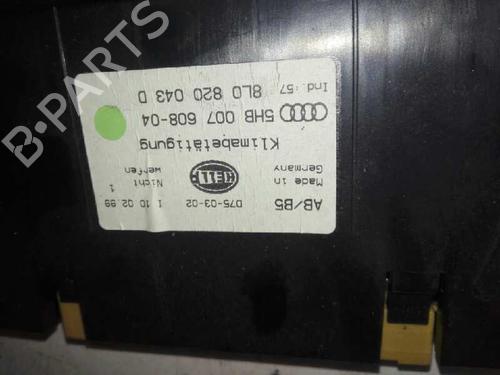 Climate control AUDI A3 (8L1) | BP28982641I5