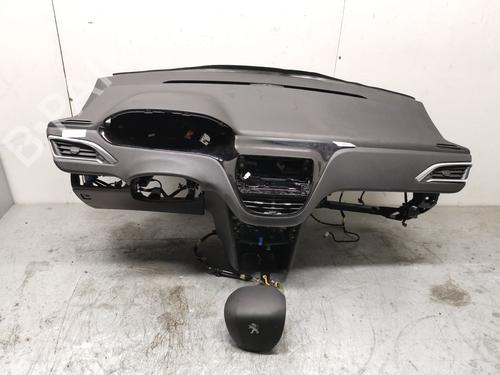 Used Airbag Kit PEUGEOT 208 I (CA_, CC_) 1.6 HDi (114 hp) 28998616