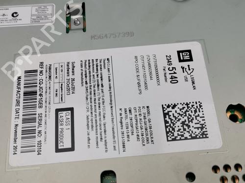 Radio OPEL ASTRA J (P10) 1.7 CDTI (68) | BP28989420E6 - Image 4