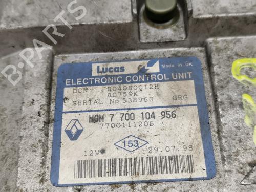 Engine control unit (ECU) RENAULT KANGOO (KC0/1_) D 55 1.9 (KC0D) | BP28984967M57