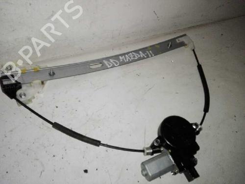 Used Front right window mechanism MAZDA 2 (DE_, DH_) 1.4 MZR-CD (68 hp) 28999039