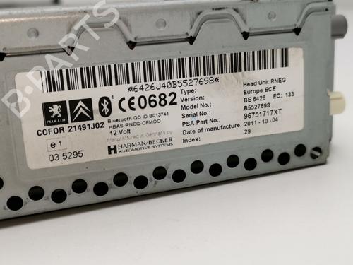 Radio PEUGEOT 3008 I MPV (0U_)  | BP28995441E6 