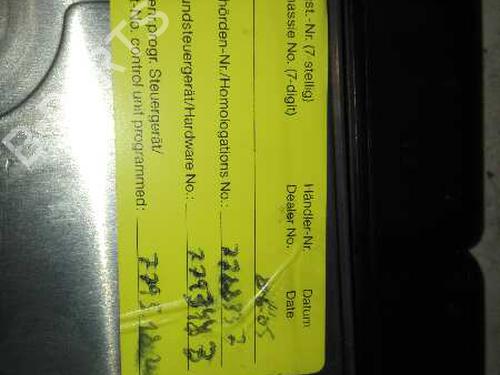 Engine control unit (ECU) BMW 3 (E46) 320 d | BP28993648M57 