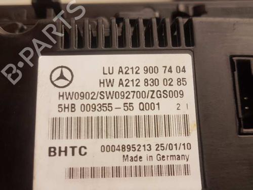 Climate control MERCEDES-BENZ E-CLASS (W212)  | BP28992410I5 