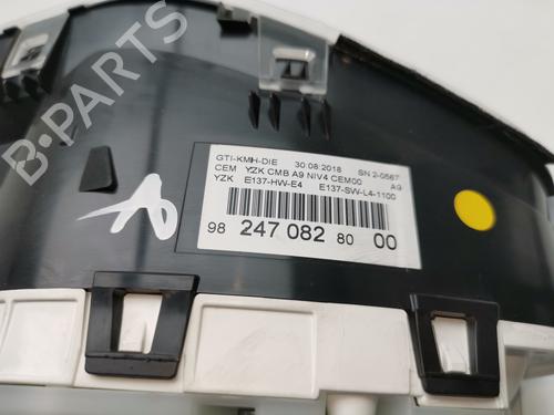 Instrument cluster PEUGEOT 2008 I (CU_)  | BP28991530C47 
