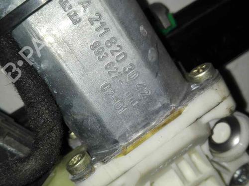 Front right window mechanism MERCEDES-BENZ E-CLASS (W211) E 270 CDI (211.016) | BP28999123C23