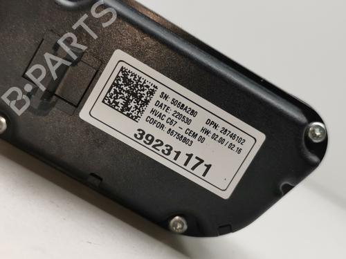 Climate control OPEL CORSA F (P2JO) | BP31813338I5