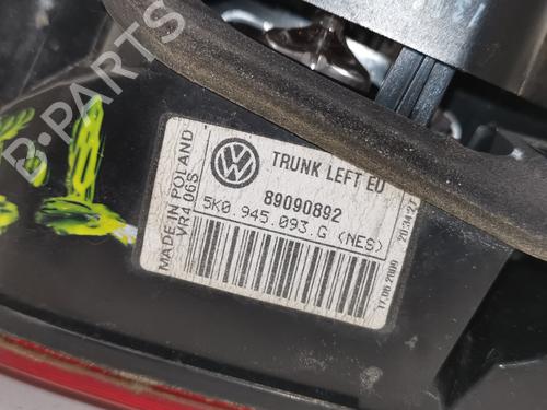 Left taillight VW GOLF VI (5K1)  | BP28981732C34 