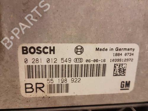 Engine control unit (ECU) OPEL ZAFIRA / ZAFIRA FAMILY B (A05) 1.9 CDTI (M75) | BP28994046M57 