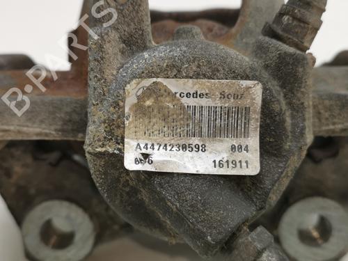 Left rear brake caliper MERCEDES-BENZ VITO Mixto (Double Cabin) (W447)  | BP29000679M107 