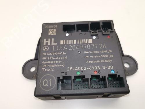 Elektronische module MERCEDES-BENZ C-CLASS (W204) [2007-2015]  28991329