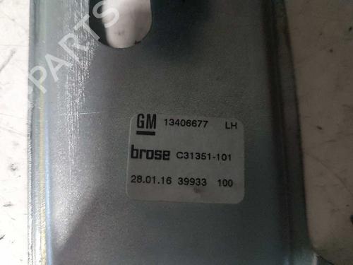 Rear left window mechanism OPEL ASTRA K (B16)  | BP28988550C24 