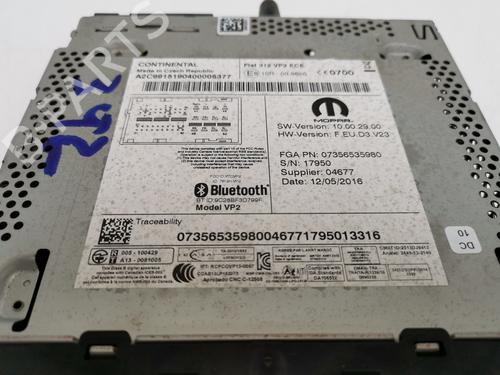 Radio FIAT 500 (312_) 1.2 (312AXA1A) | BP28996159E6 