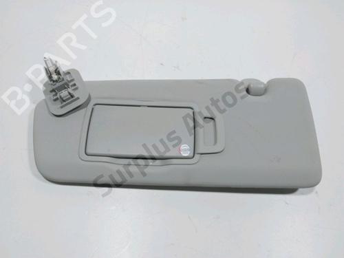 Used Left sun visor Left sun visor RENAULT CLIO V (B7_) 1.0 TCe 100 (B7MT) (101 hp) 36153605 36153605