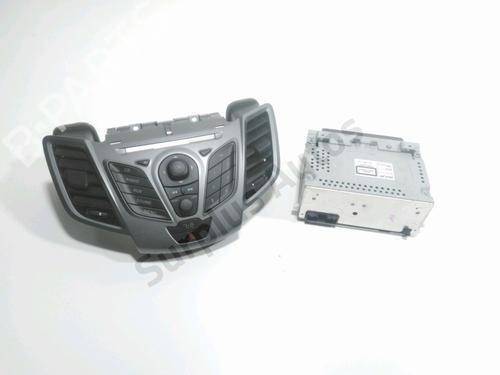 Radio FORD FIESTA VI (CB1, CCN) 1.4 TDCi (70 hp) 28232064