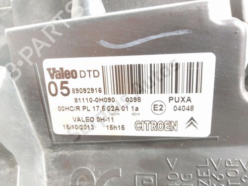 Right headlight CITROËN C1 (PM_, PN_) 1.0 | BP29859794C29