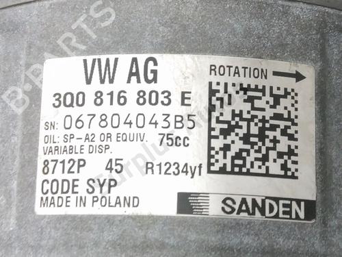 AC compressor SKODA KAMIQ (NW4) 1.0 TSI | BP36660823M34 - Image 5