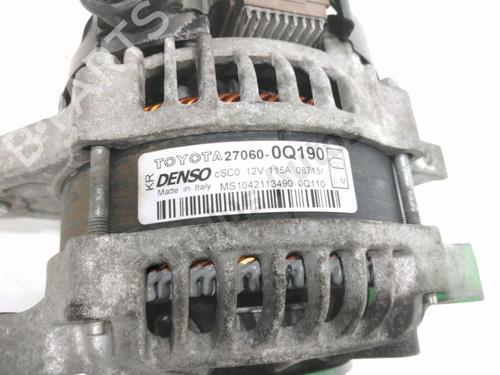 Alternator TOYOTA AYGO (_B4_) 1.0 (KGB40) | BP37763900M7 - Image 4