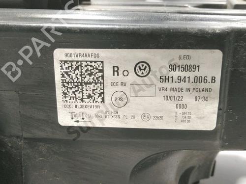 Right headlight VW GOLF VIII (CD1, DA1) 1.0 eTSI | BP39162517C29 - Image 3