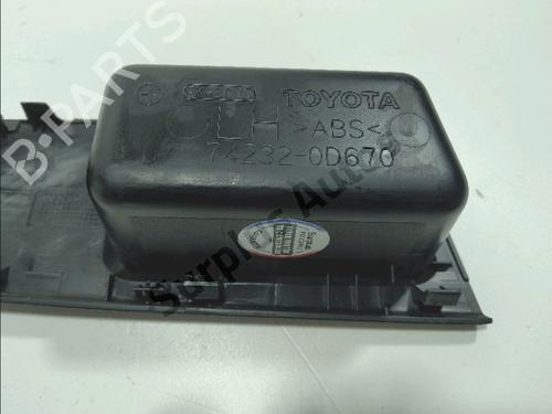 Left front window switch TOYOTA YARIS (_P13_) 1.4 D (NLP130_, NLP130) | BP33459613I27 - Image 3