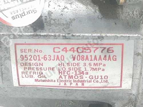 AC compressor SUZUKI SWIFT III (MZ, EZ) 1.3 (RS413, ZC11S) | BP40620504M34 - Image 5