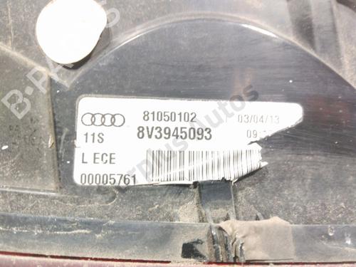 Left tailgate light AUDI A3 (8V1, 8VK) 1.6 TDI | BP28268172C79 