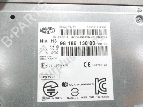 Radio PEUGEOT 308 II (LB_, LP_, LW_, LH_, L3_) 1.6 HDi 100 | BP28232027E6 