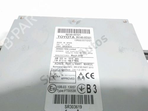 Radio TOYOTA YARIS (_P13_) 1.5 (NSP131_) | BP28232393E6 