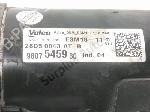 Starter CITROËN C3 II (SC_) 1.2 VTi 82 | BP37628015M8 - Image 5