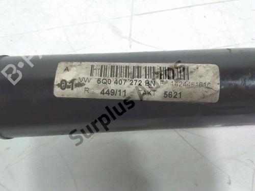 Right front driveshaft VW GOLF VII (5G1, BQ1, BE1, BE2) 1.2 TSI | BP29857140M39 