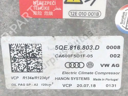 AC compressor VW GOLF VII (5G1, BQ1, BE1, BE2) 1.4 GTE Hybrid | BP32102282M34  - Image 5