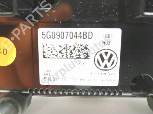 Climate control VW GOLF VII (5G1, BQ1, BE1, BE2) 1.6 TDI | BP28228047I5