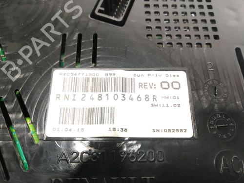 Instrument cluster RENAULT MEGANE III Grandtour (KZ0/1) 1.6 dCi (KZ00, KZ12, KZ13) | BP28230327C47 