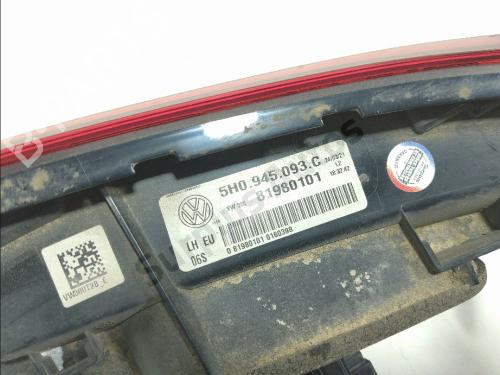 Left tailgate light VW GOLF VIII (CD1, DA1) 2.0 TDI | BP40465250C79 - Image 3