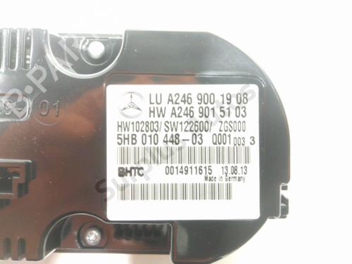 Climate control MERCEDES-BENZ CLA Coupe (C117) CLA 200 (117.343) | BP28228309I5 