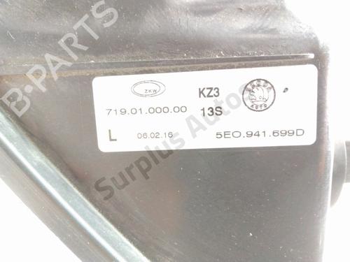 Left front fog light SKODA OCTAVIA III (5E3, NL3, NR3) 1.4 TSI | BP28265945C30 