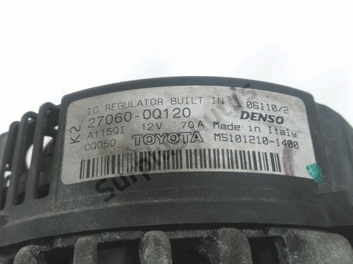 Alternator CITROËN C1 (PM_, PN_) 1.0 | BP34616276M7 - Image 3