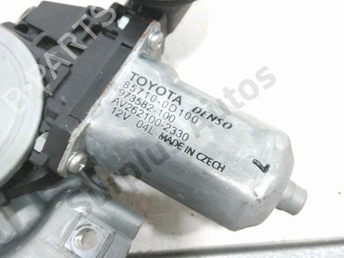 Rear left window mechanism TOYOTA YARIS (_P9_) 1.4 D-4D (NLP90_, NLP90R) | BP30999626C24
