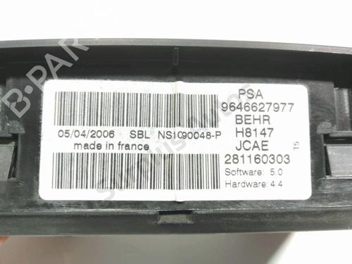 AC Styreenhet / Manøvreringsenhet PEUGEOT 307 Break (3E) 1.6 HDi 110 | BP28228190I5 